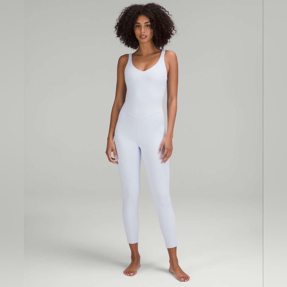 EUC Lululemon Align Bodysuit in Blissful Blue 6